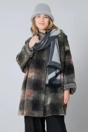 Gretchen Plaid Wool Coat