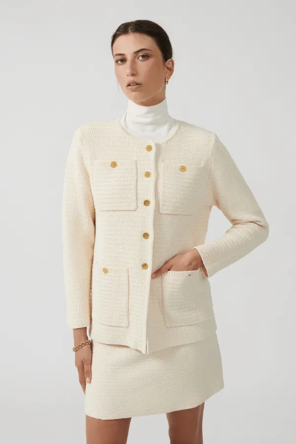 Helena Jacket Ivory