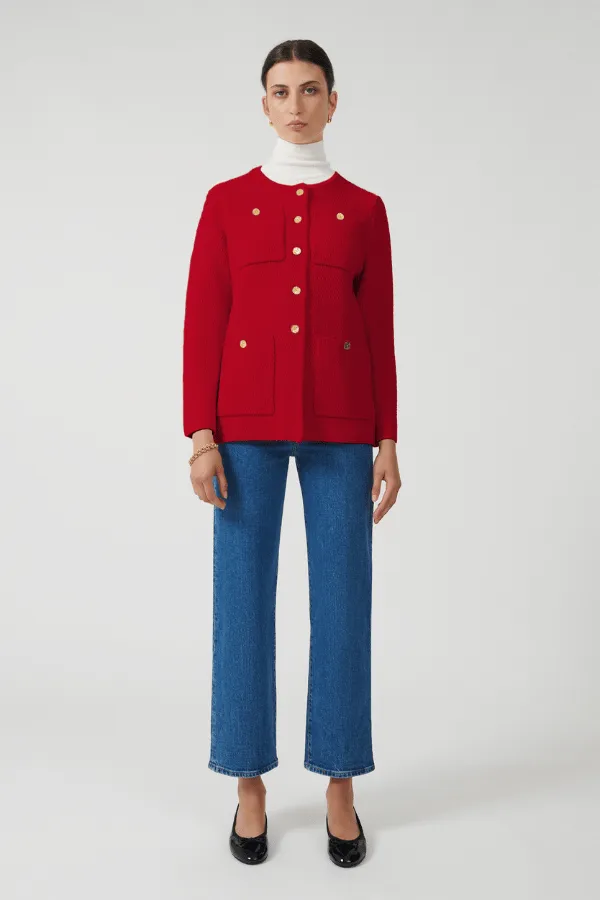 Helena Jacket Red