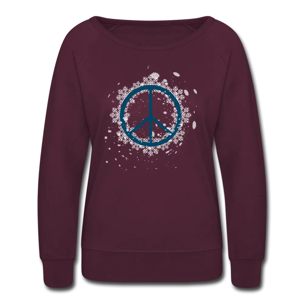 Holiday Peace Sign- Sweatshirt