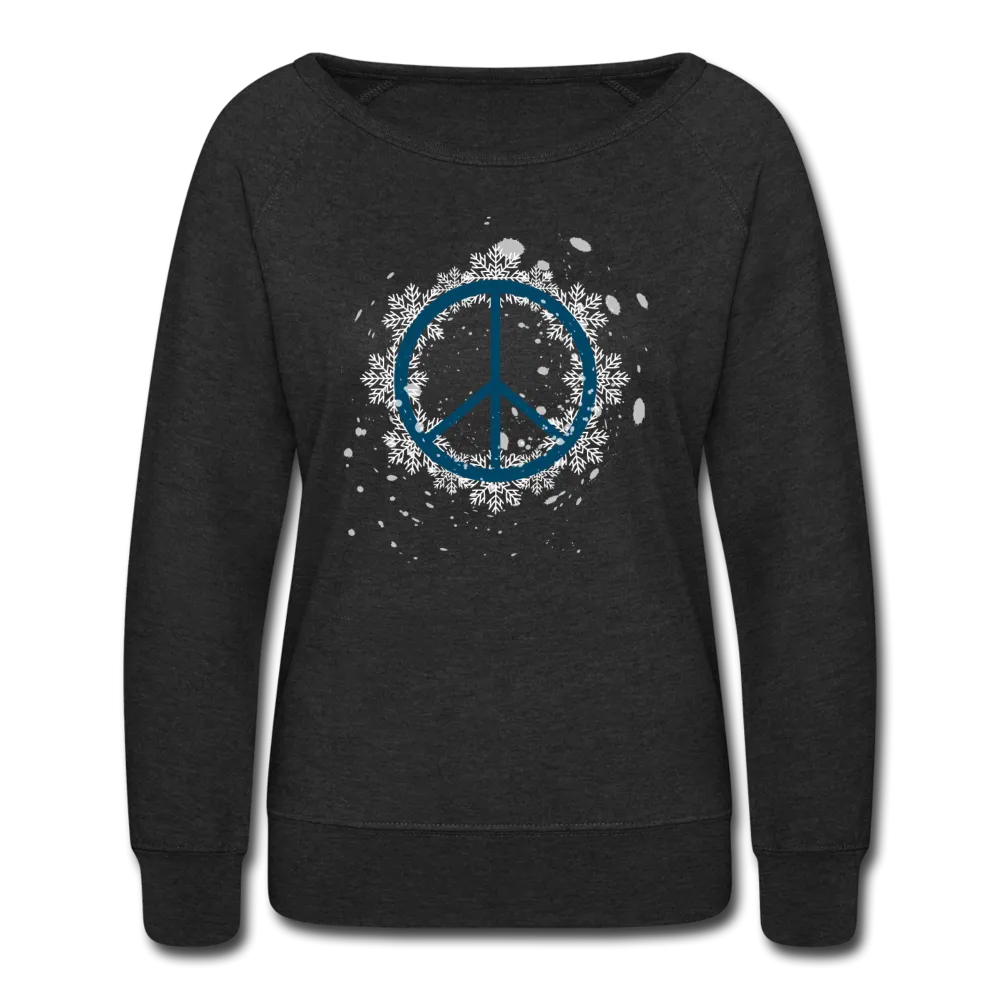 Holiday Peace Sign- Sweatshirt