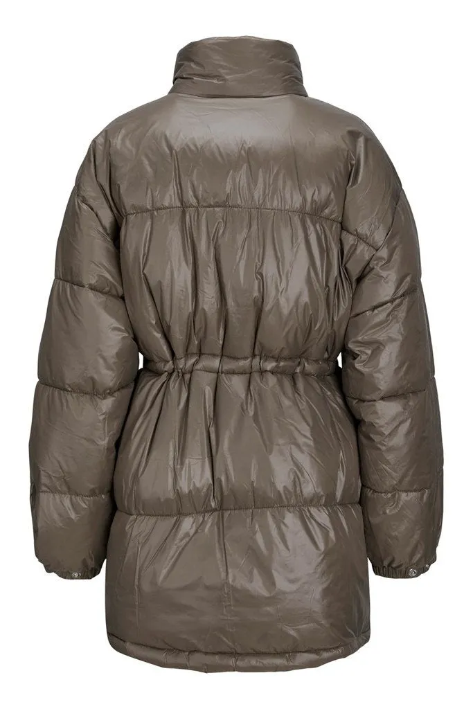 JXHeather Puffer Jakke - Brun