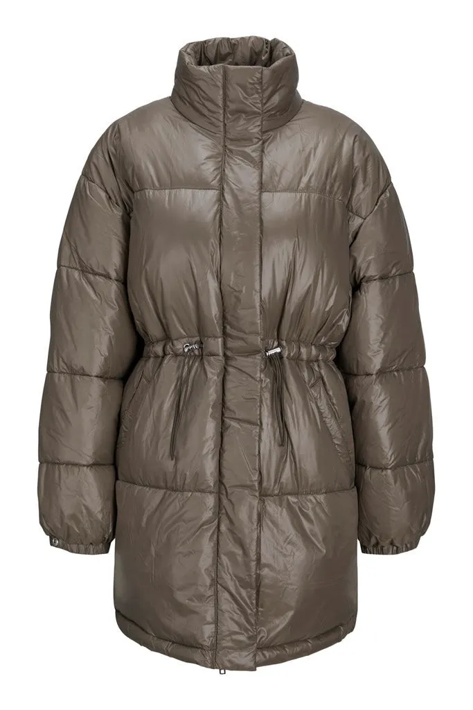 JXHeather Puffer Jakke - Brun