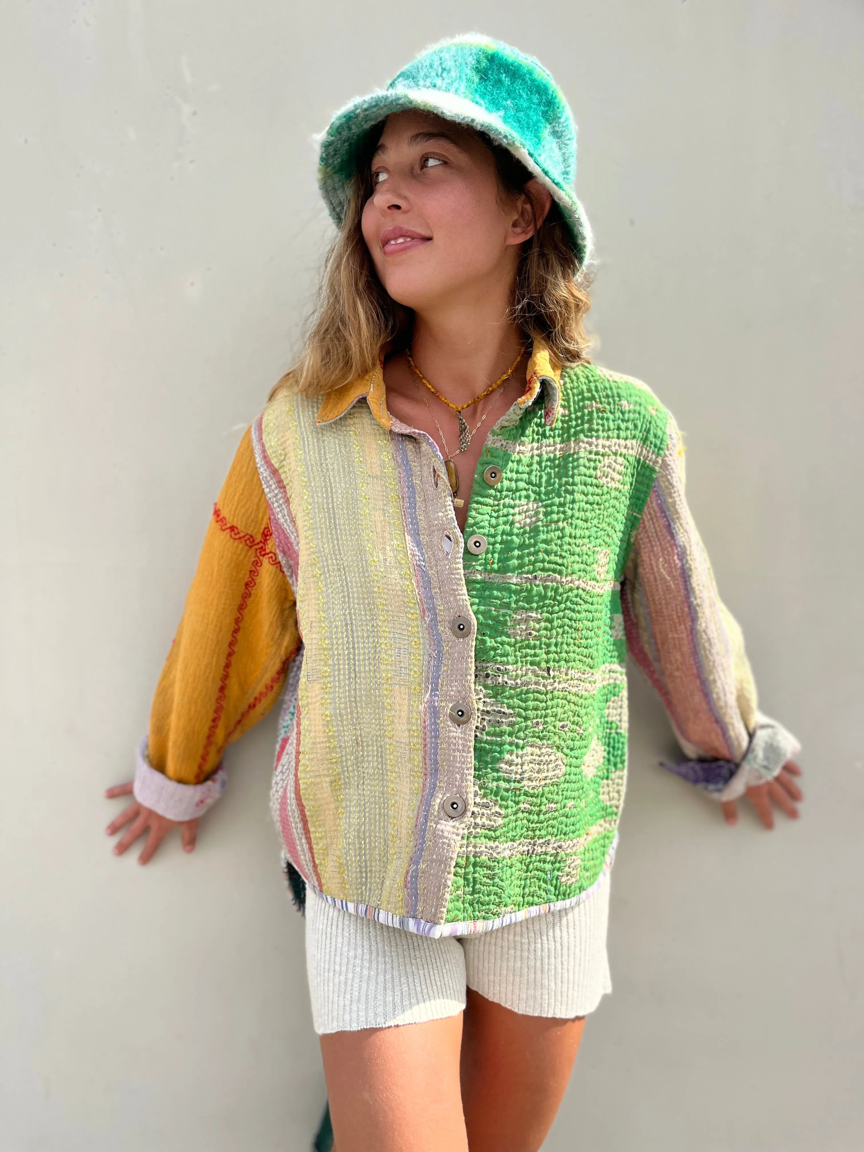 Kantha jacket