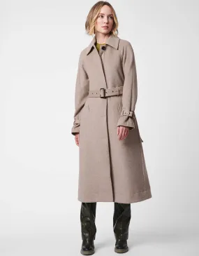 Kensington Belted Wool Coat