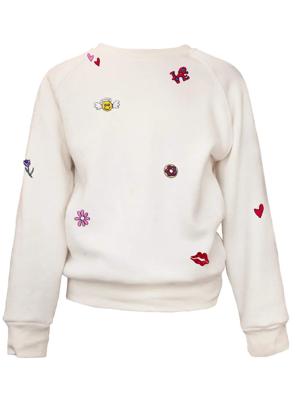 Kid's Mini Embroidery Sprinkle Pullover