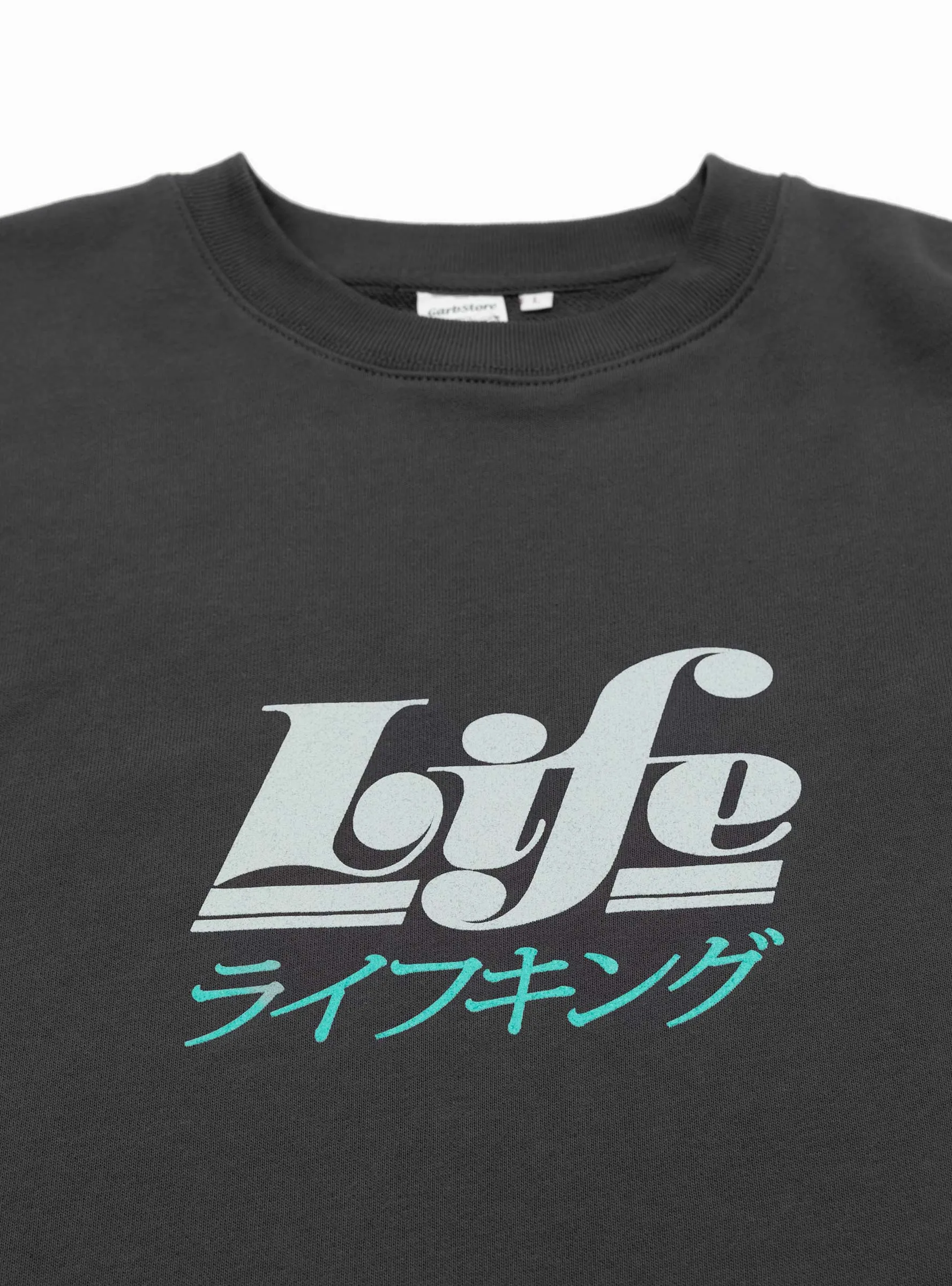 Life Sweatshirt Charcoal