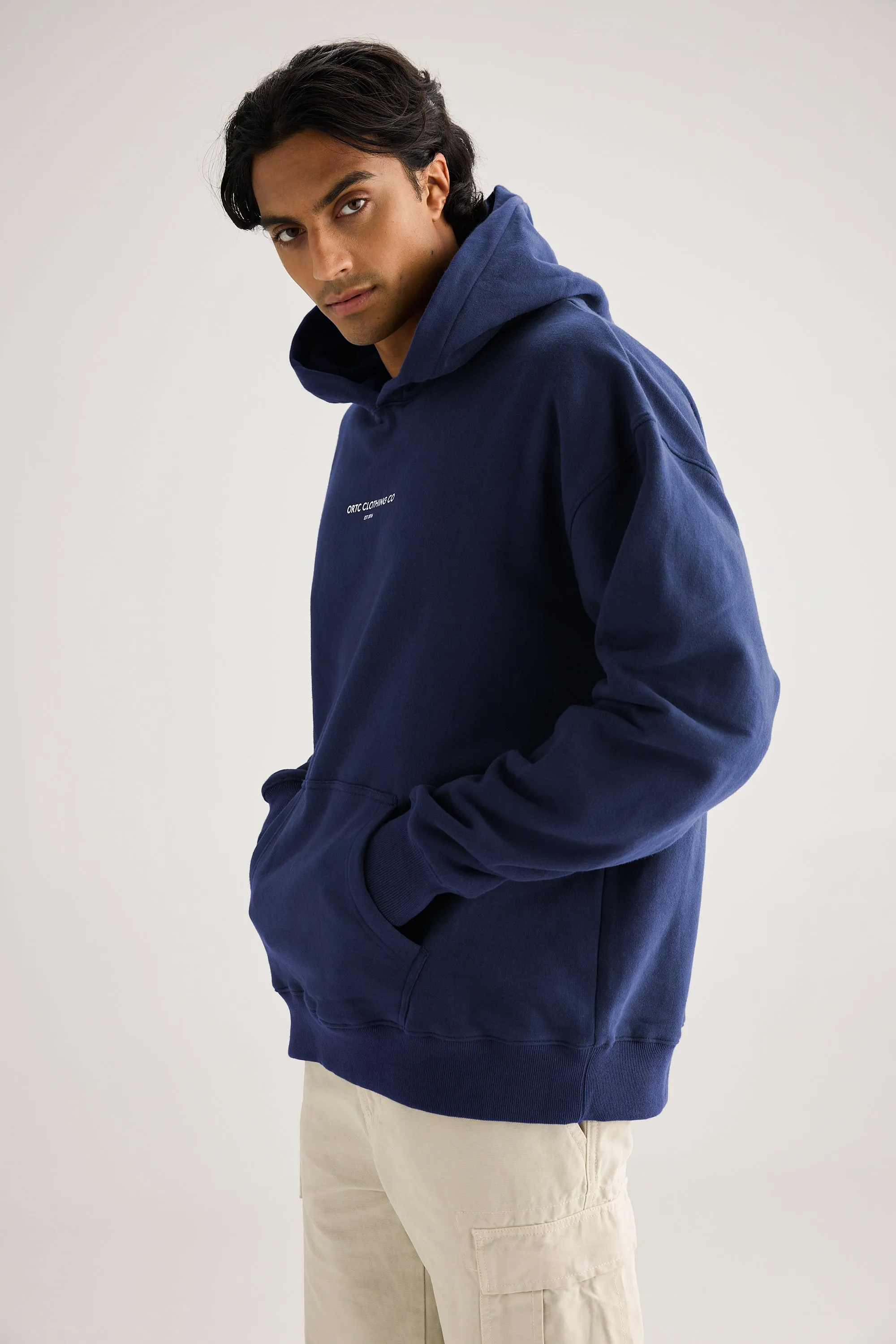 Logo Hoodie Navy