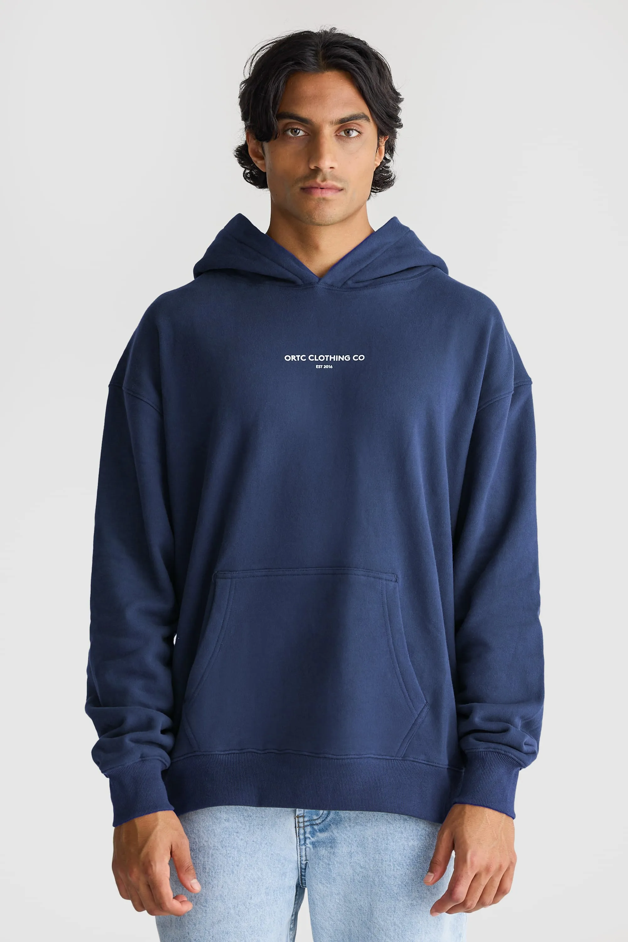 Logo Hoodie Navy