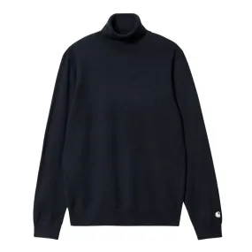 Maglione Uomo Carhartt WIP Madison Turtleneck Blu Navy