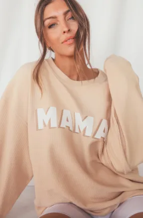 Mama Corded Sweatshirt