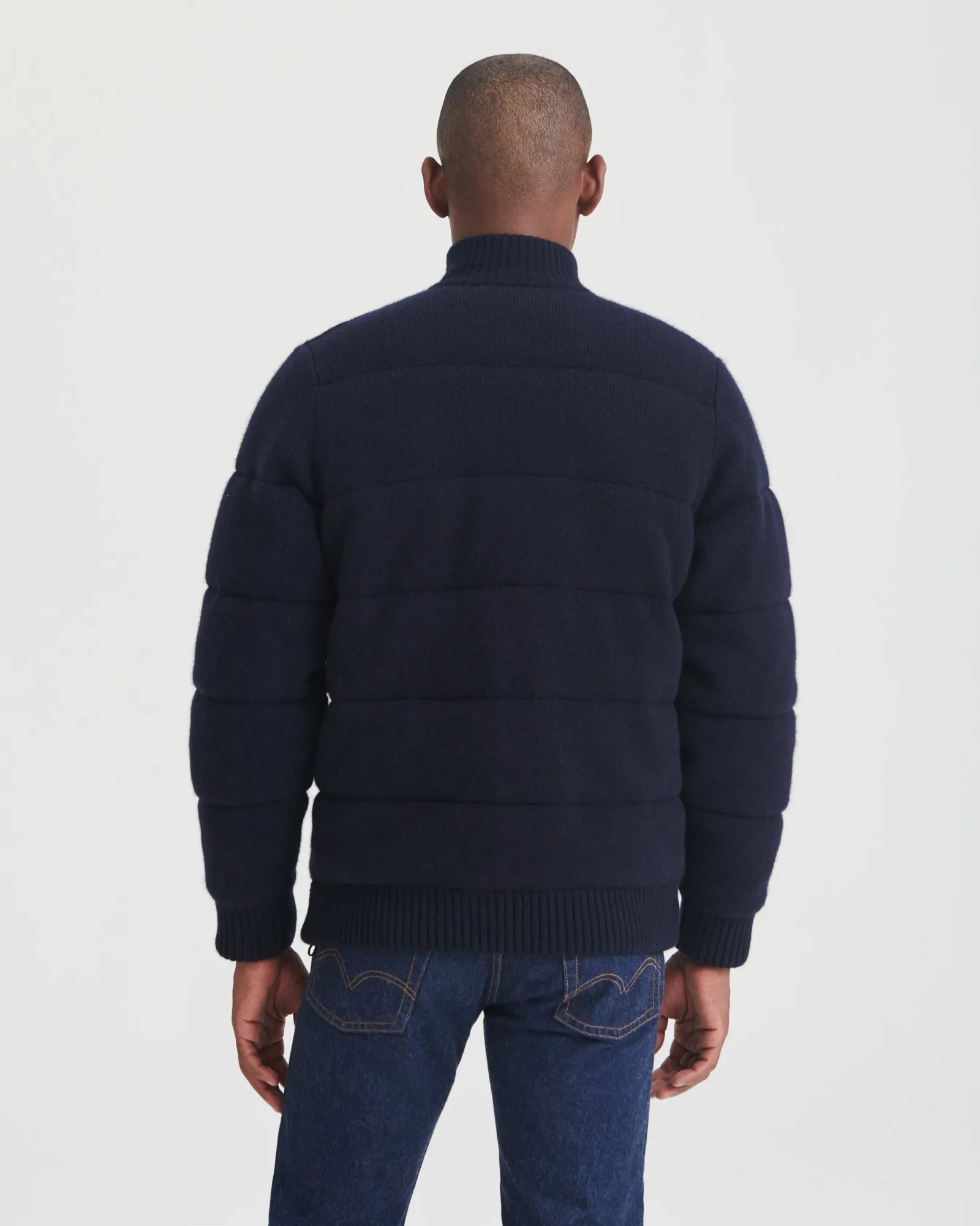 Merino Cashmere Puffer Jacket