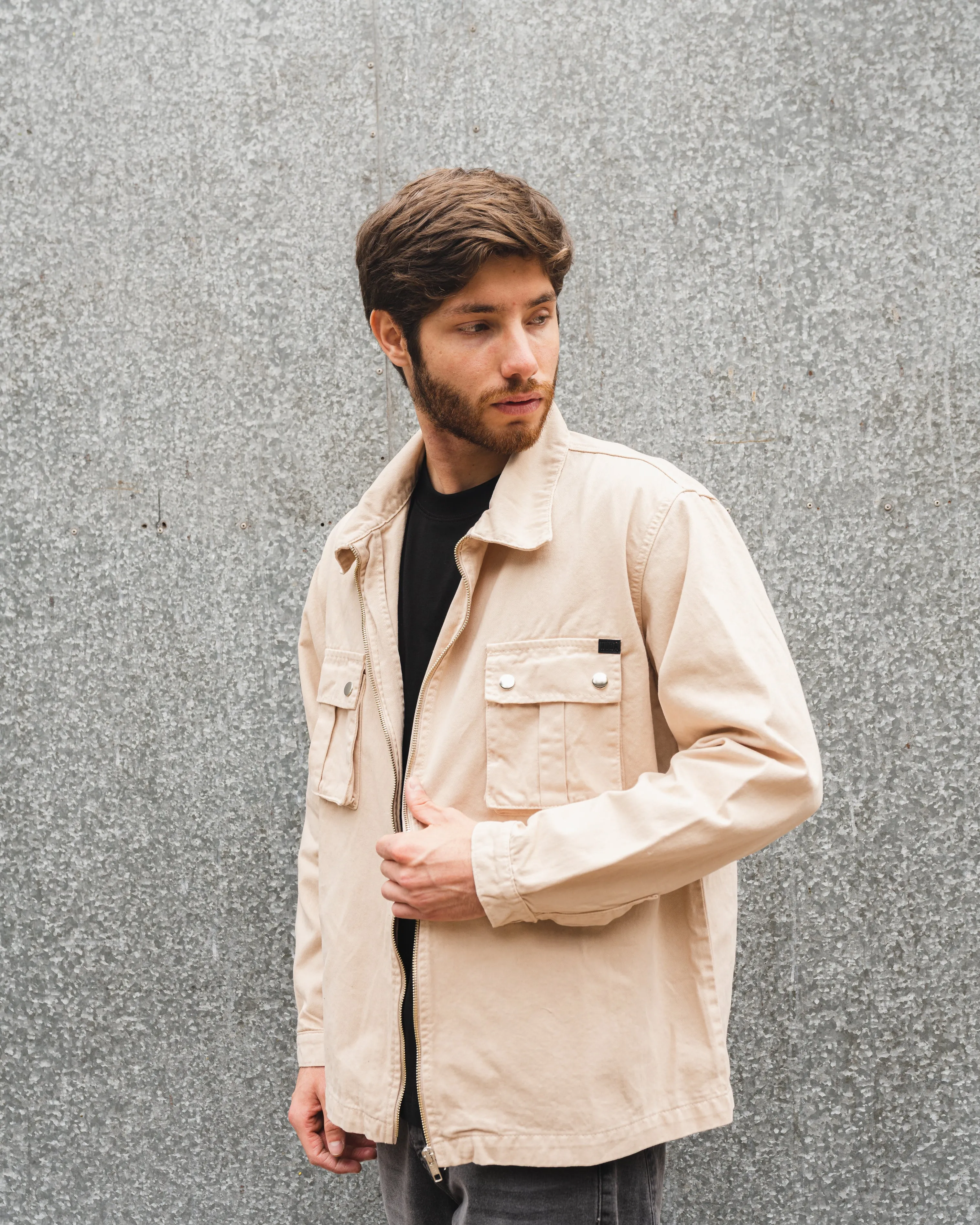 Military Jacket - Beige