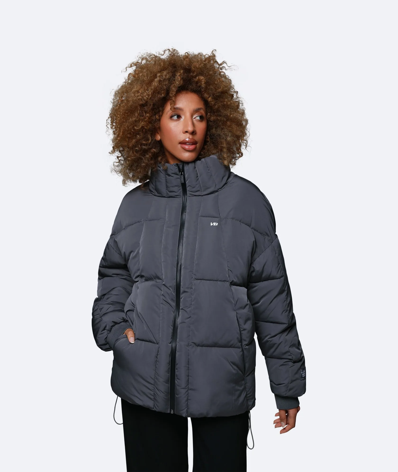 MOTION PUFFER JACKET - GREY