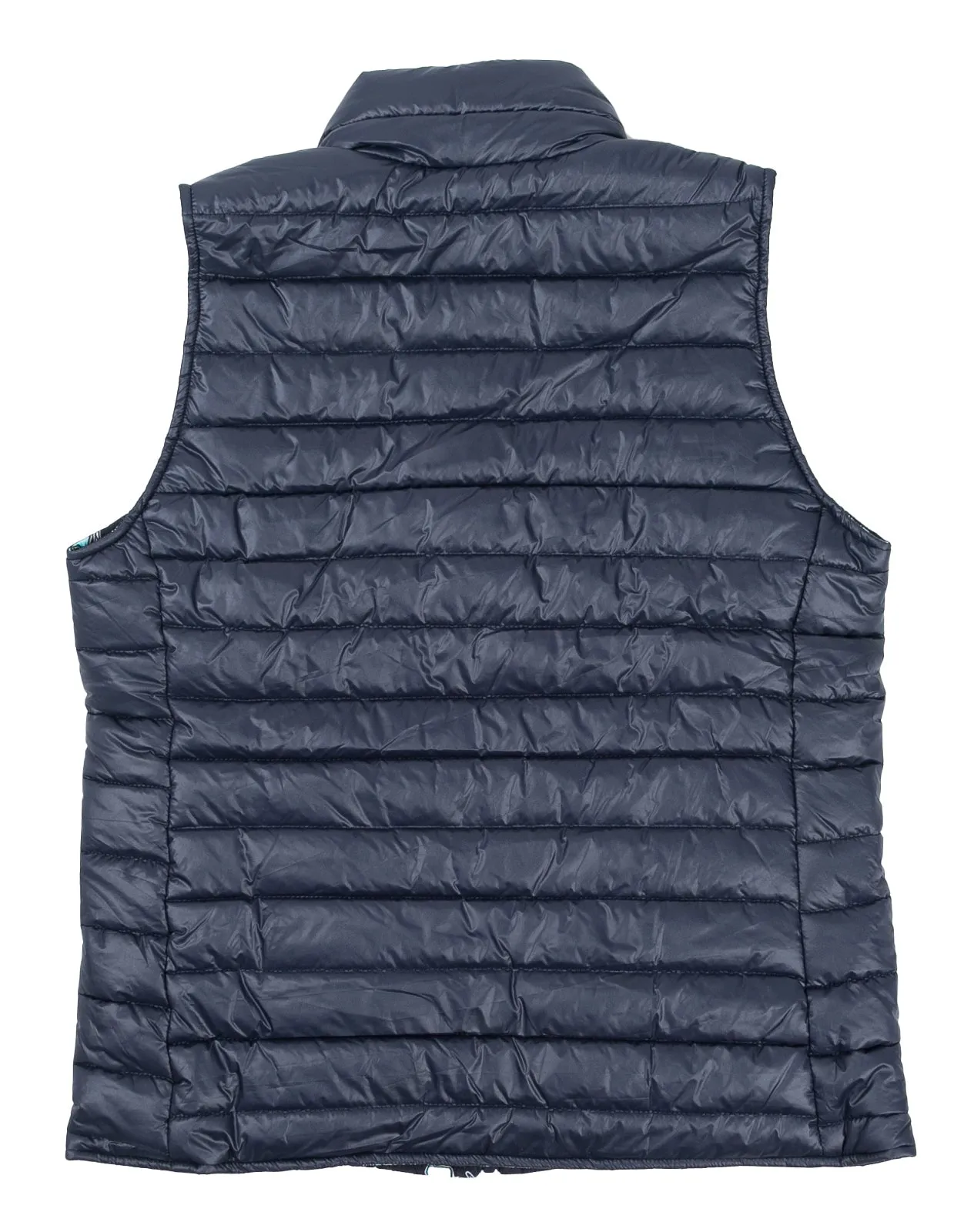 NAVY PUFFER VEST