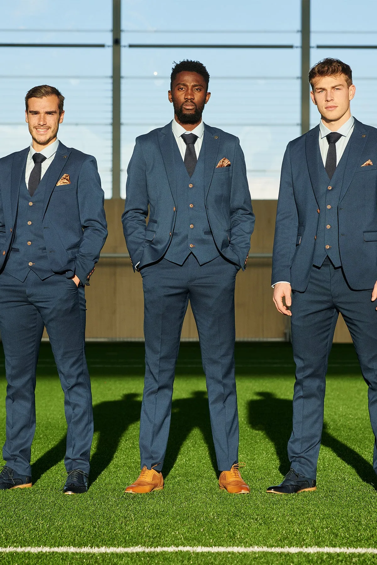 Official Leicester City F.C. Club Suit | MAX Royal Blue Suit