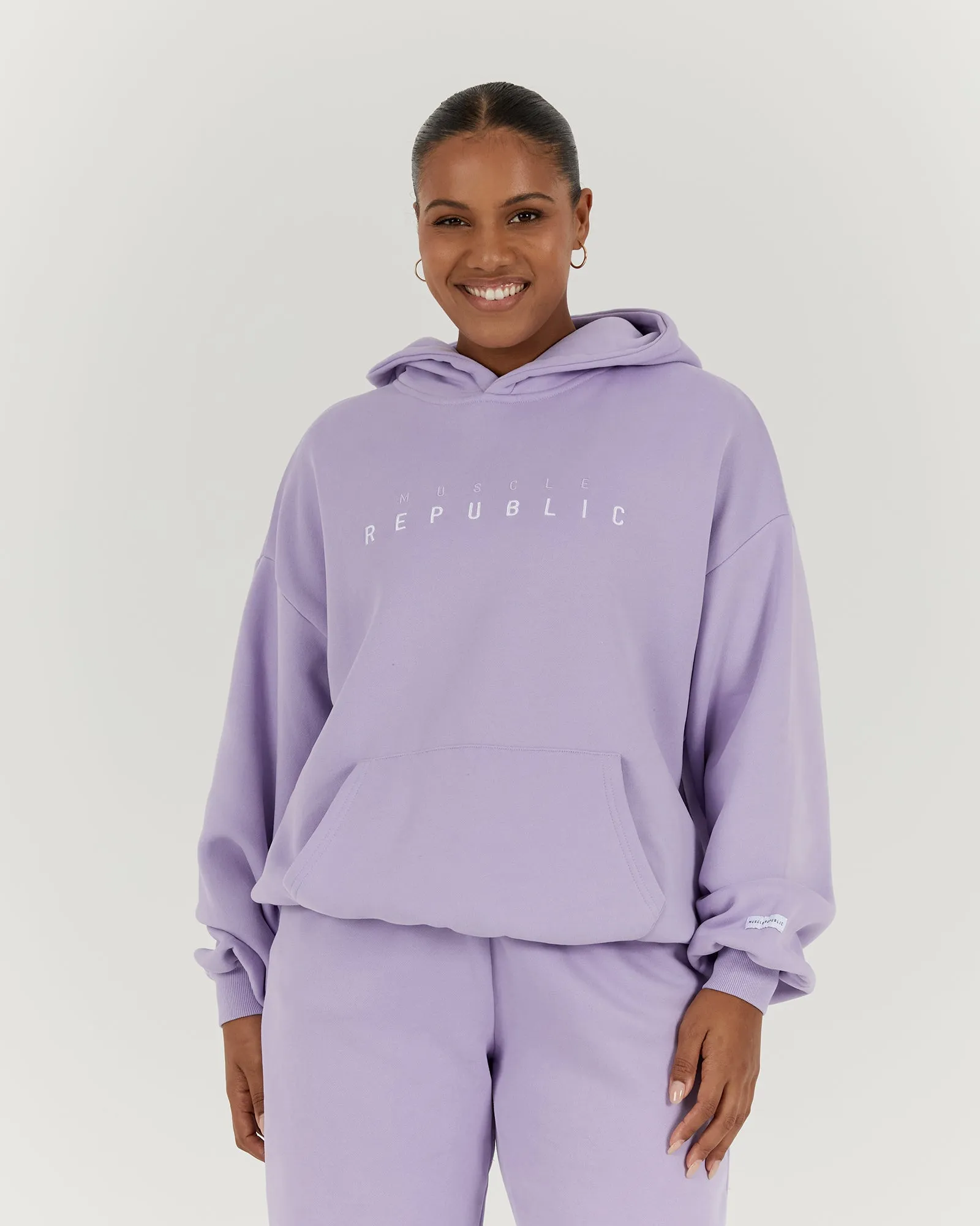 OVERSIZED HOODIE - LAVENDER