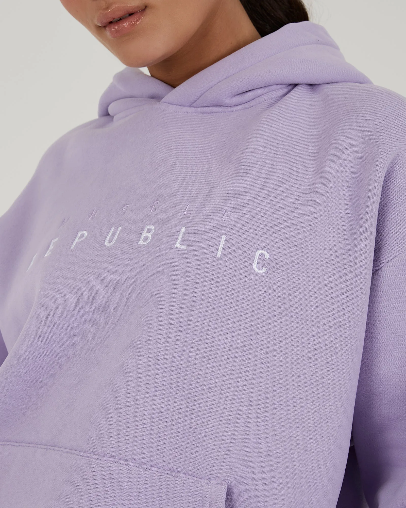 OVERSIZED HOODIE - LAVENDER