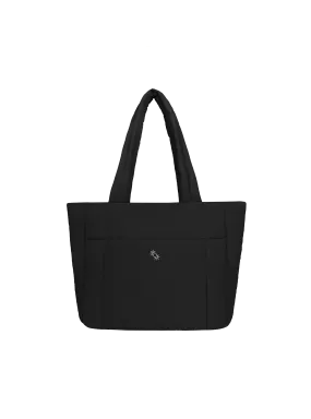 Puffer Shopper (Gloss Raven)