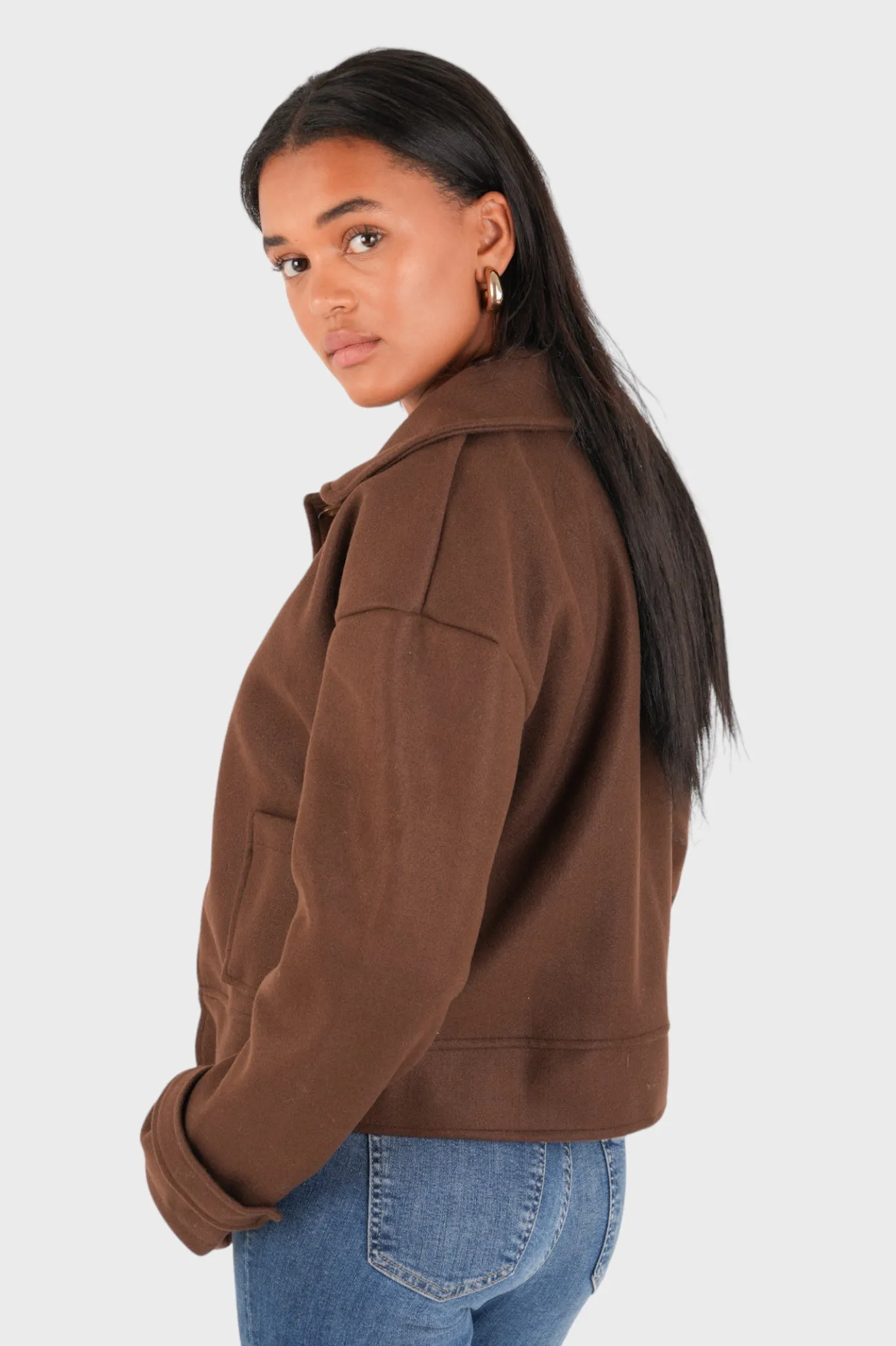 "Copenhagen" coat brown