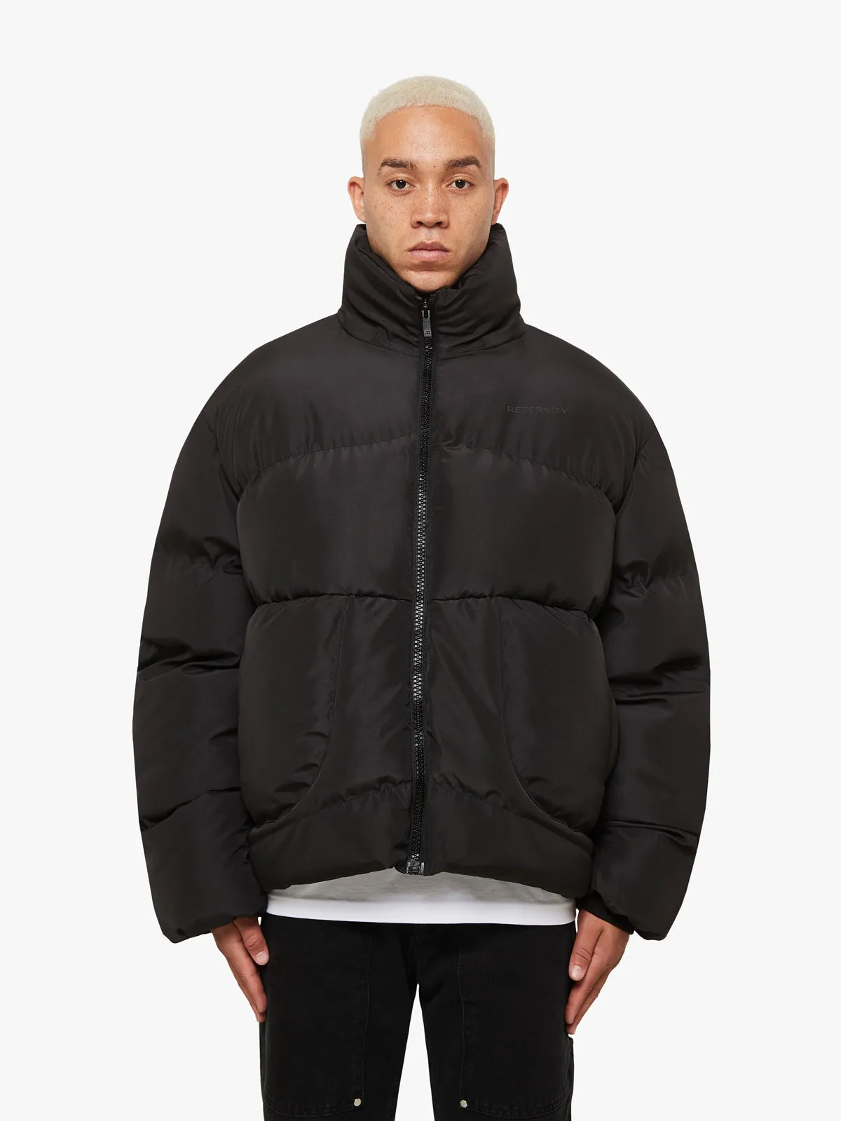 RETERNITY PUFFER JACKET - BLACK