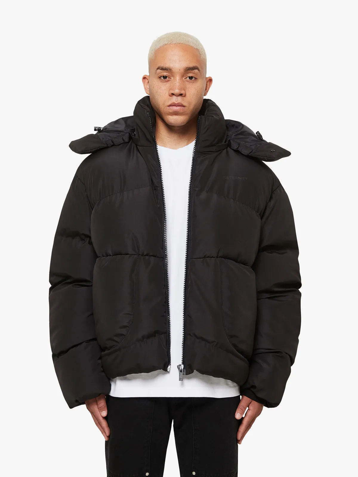 RETERNITY PUFFER JACKET - BLACK