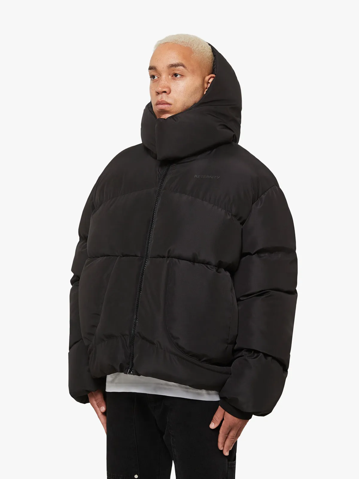 RETERNITY PUFFER JACKET - BLACK