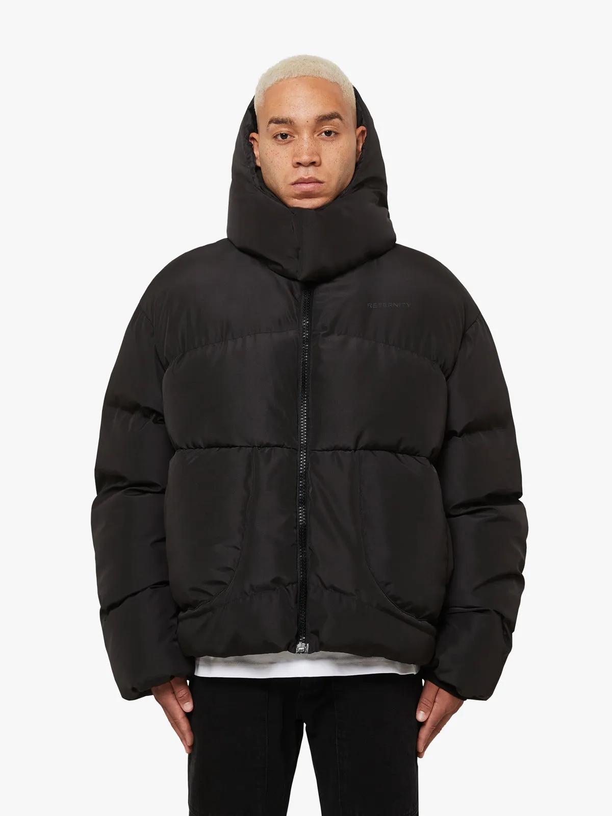 RETERNITY PUFFER JACKET - BLACK