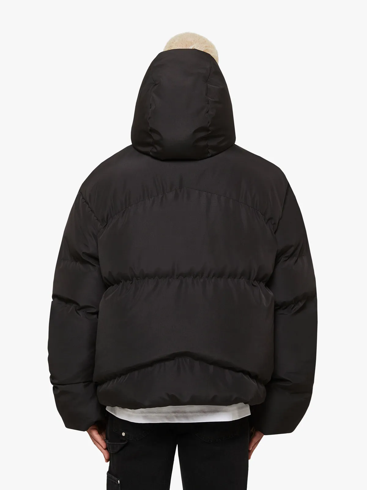 RETERNITY PUFFER JACKET - BLACK