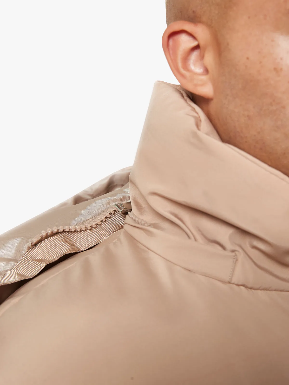 RETERNITY PUFFER JACKET - CREME