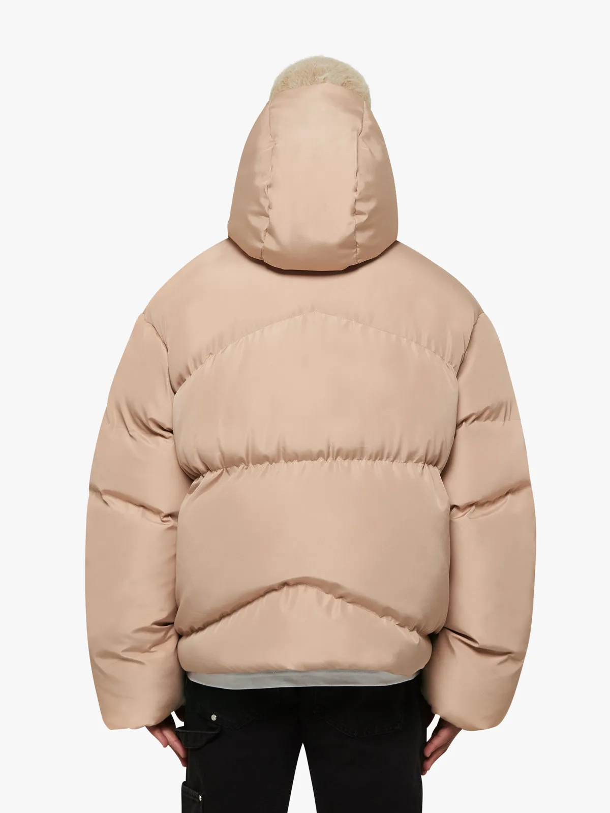 RETERNITY PUFFER JACKET - CREME