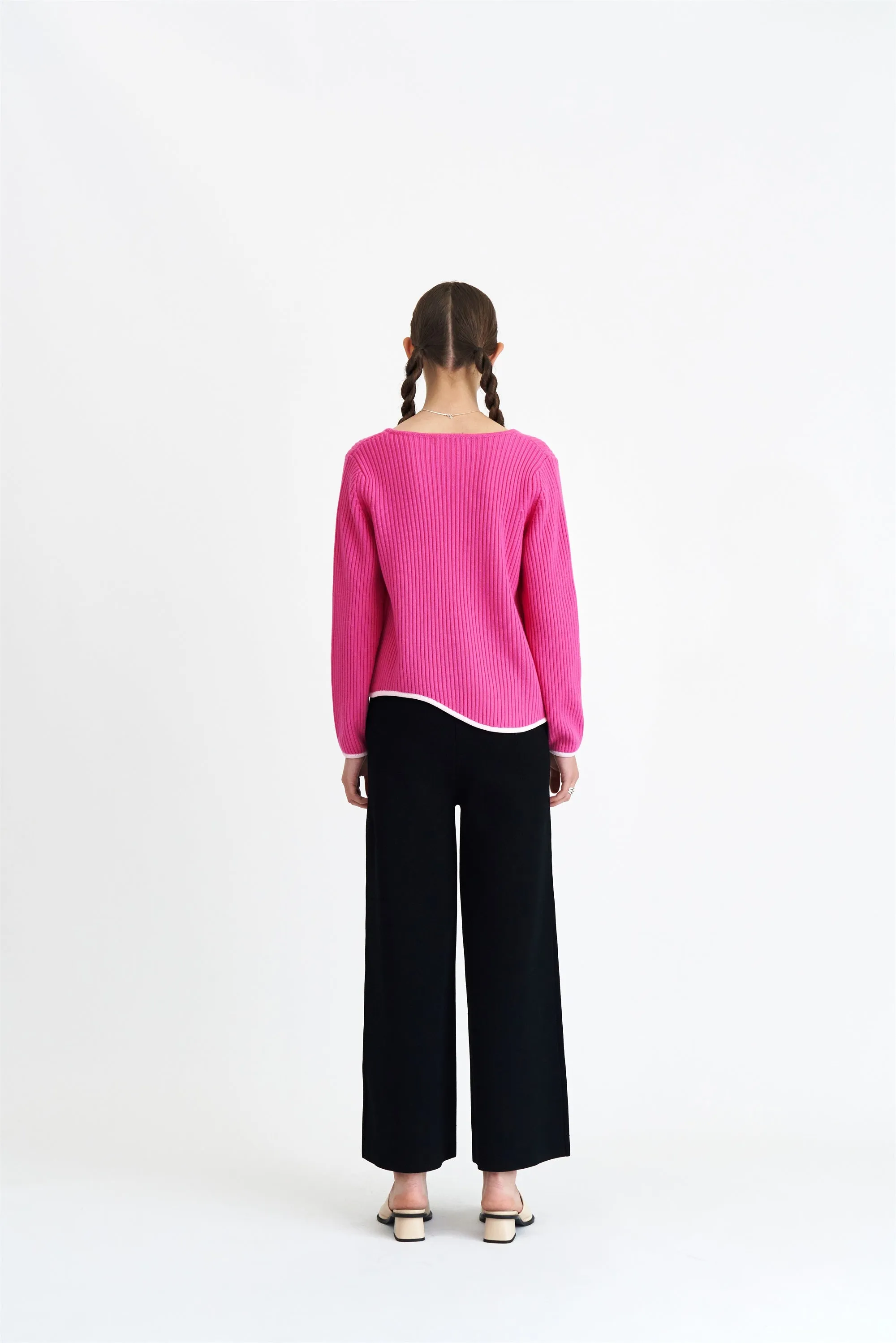 RODIN MERINO WOOL OVERSIZED PULLOVER