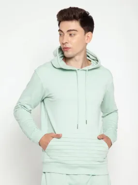 Sage Pinstripe Hoodie