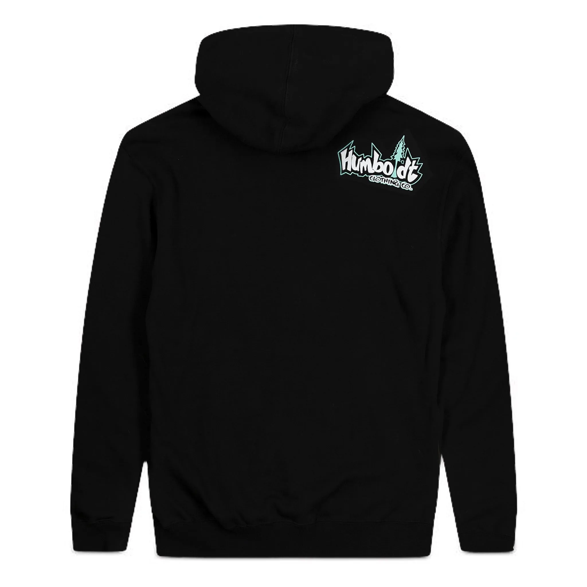 Scrolly Pullover Hoodie Black