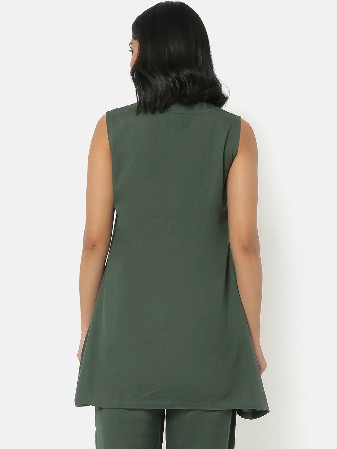 Soft Utility Single Pleat Tunic