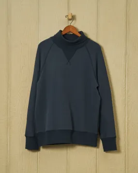 Navy Submariner Turtleneck Sweatshirt - Classic, Stylish, Menswear Fashion Piece