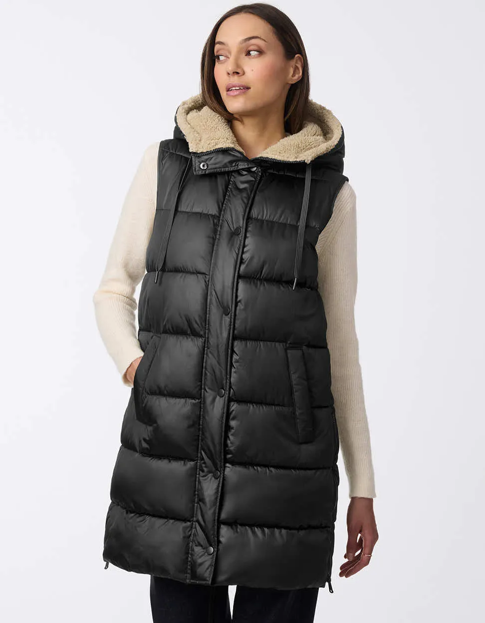 Summit Long Puffer Vest