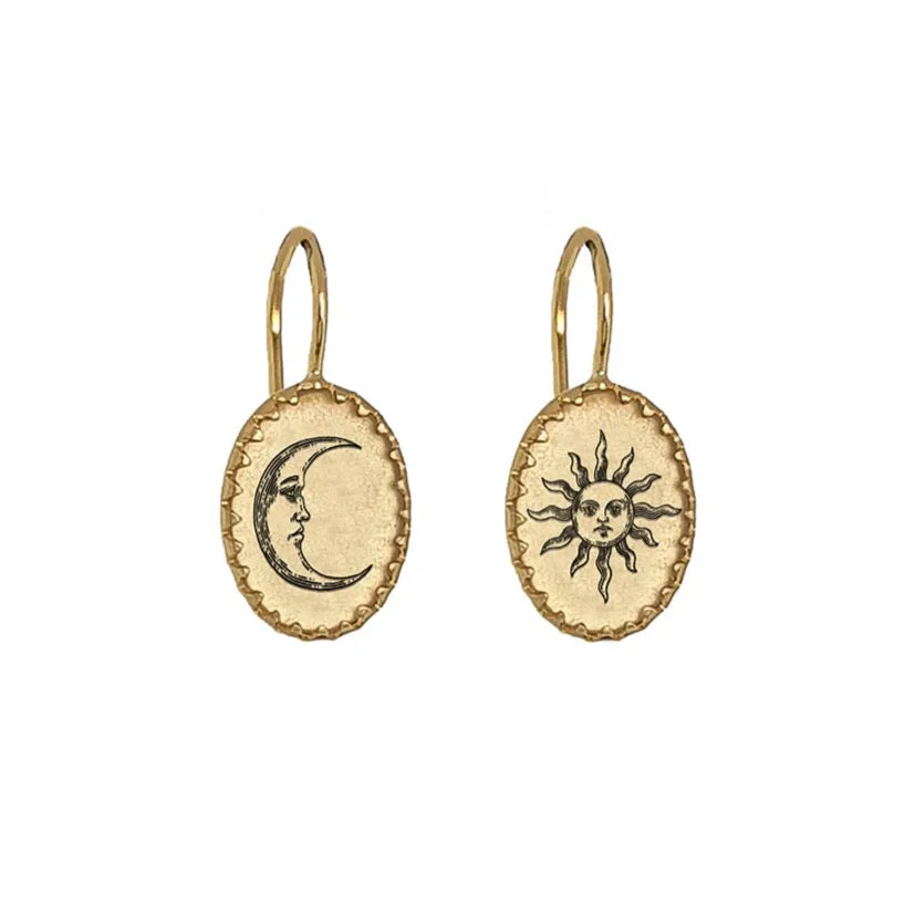 Sun and Moon Victoria Earhangers