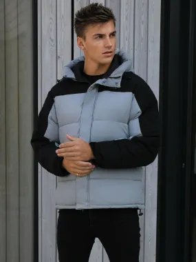 Tampa Puffer Coat - Grey