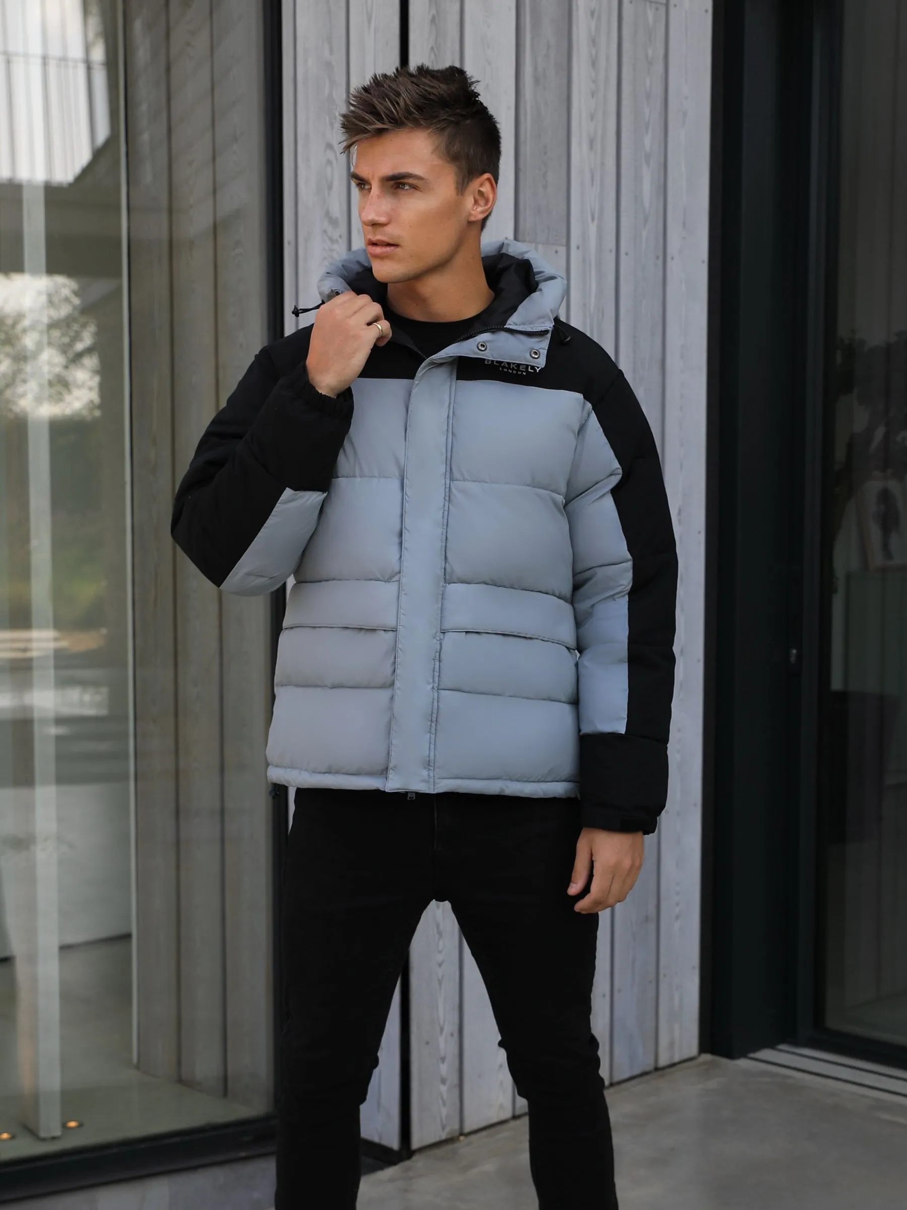 Tampa Puffer Coat - Grey