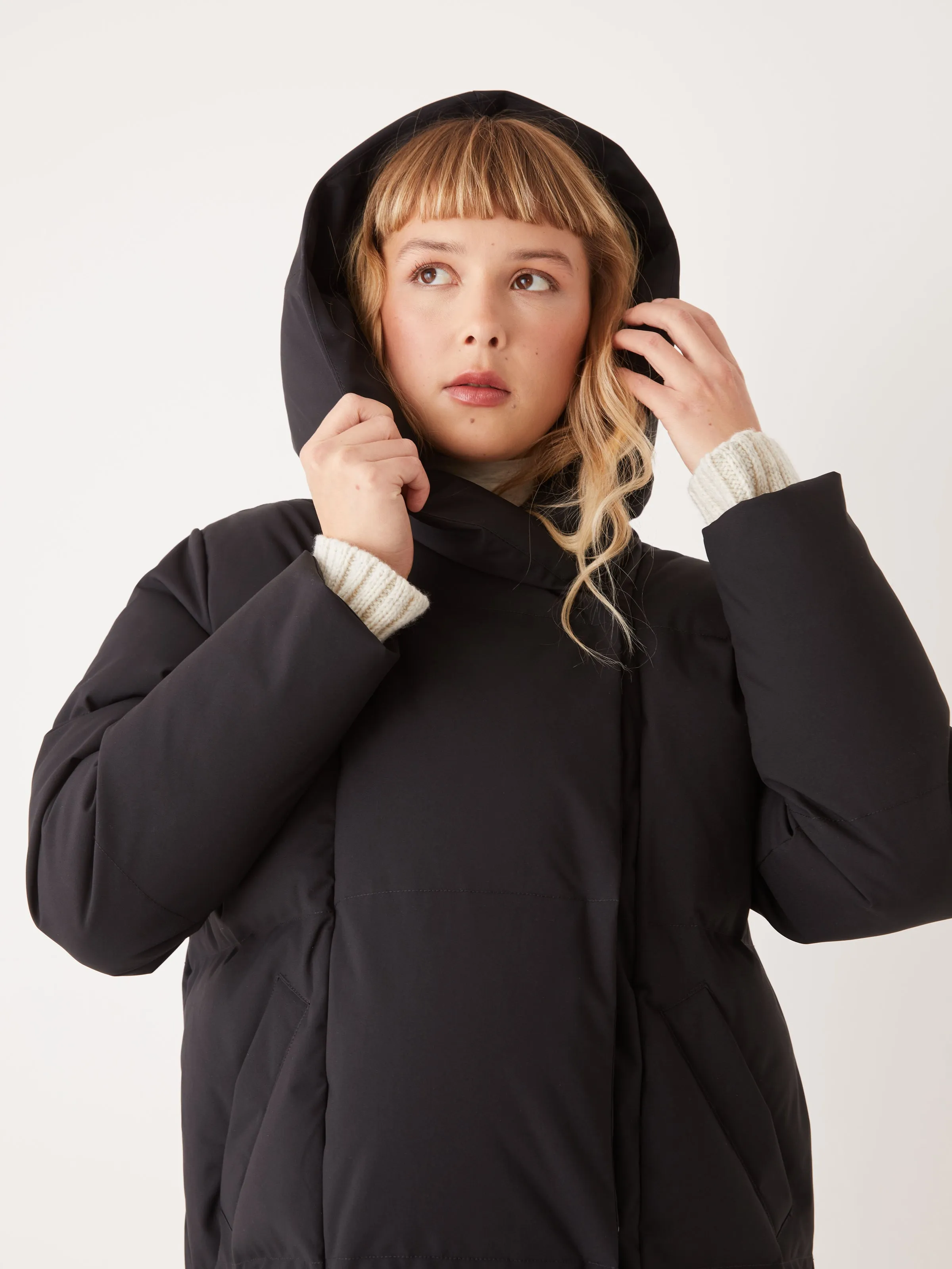 Stylish Black Hygge Puffer Coat for Ultimate Comfort