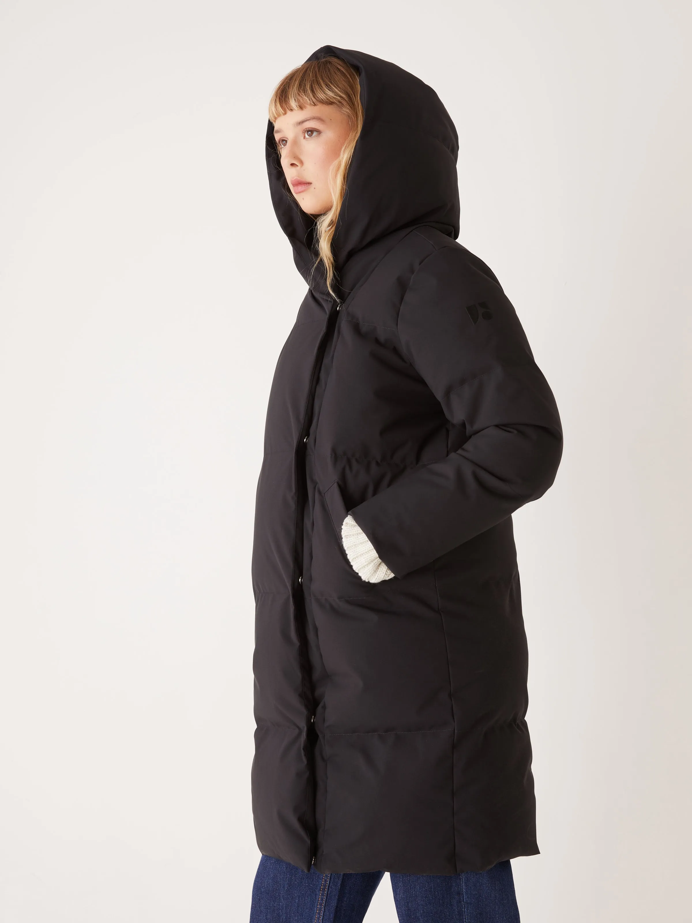 Stylish Black Hygge Puffer Coat for Ultimate Comfort