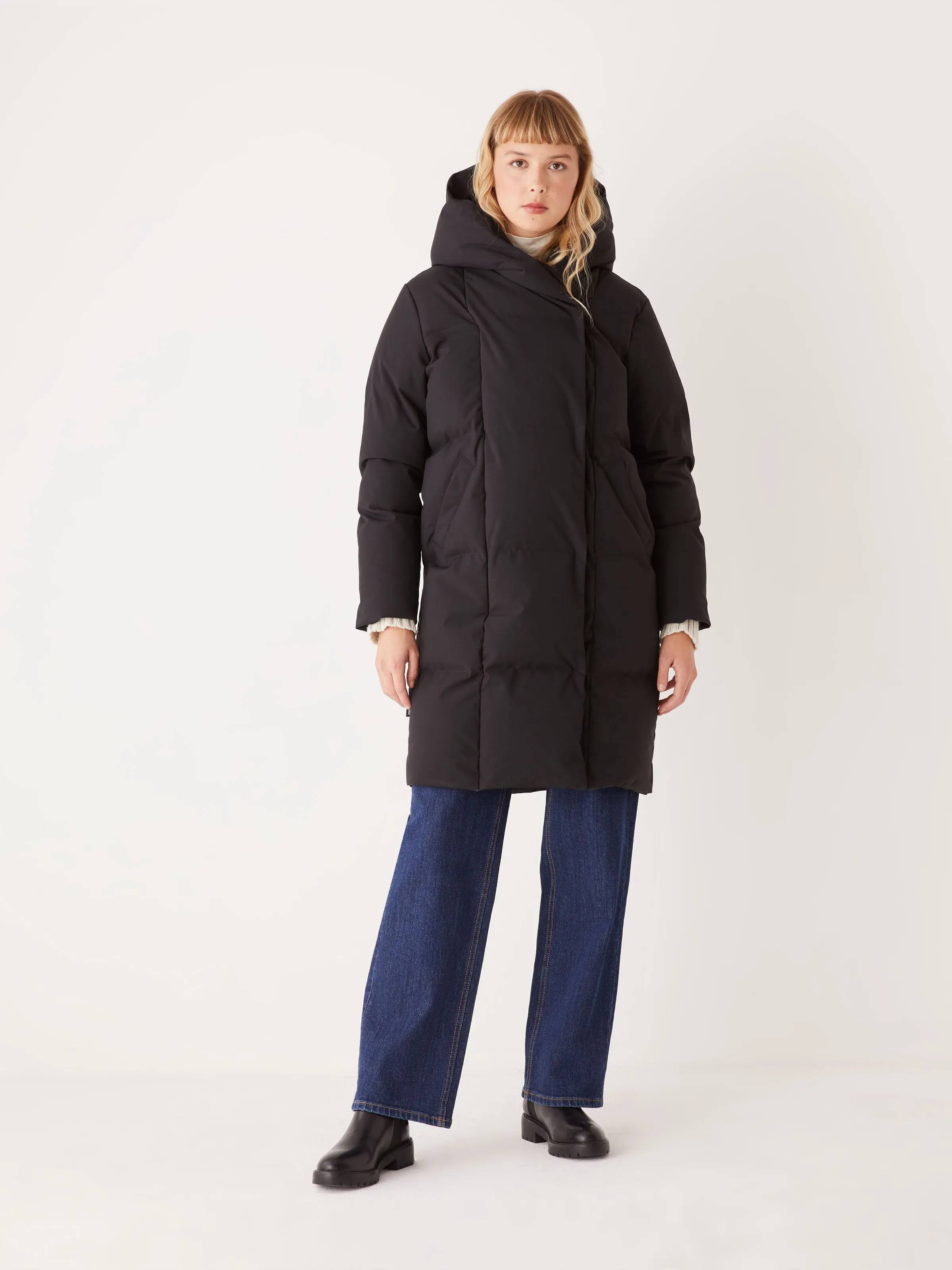 Stylish Black Hygge Puffer Coat for Ultimate Comfort