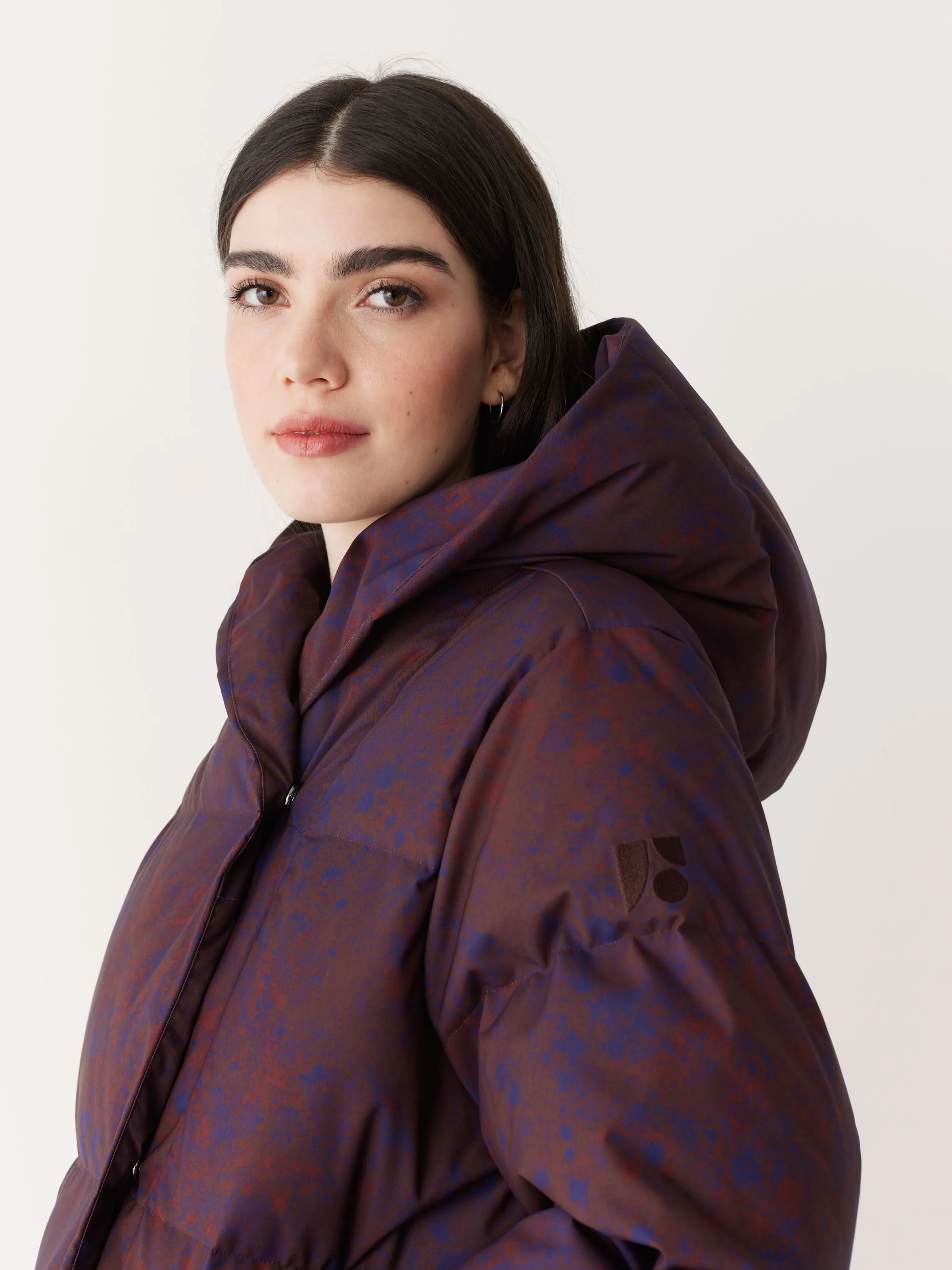 Burgundy Hygge Puffer Coat: Cozy Winter Essential