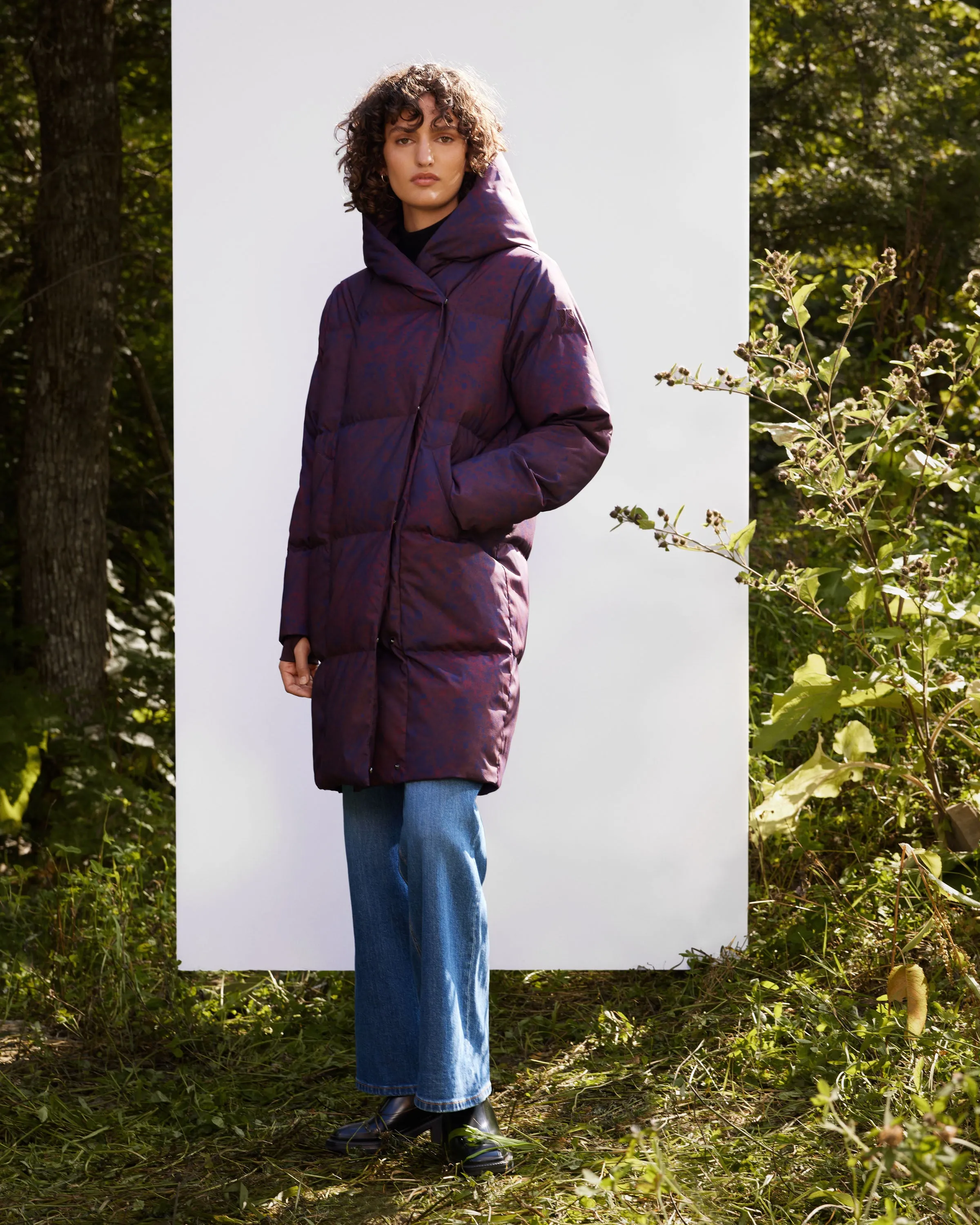 Burgundy Hygge Puffer Coat: Cozy Winter Essential