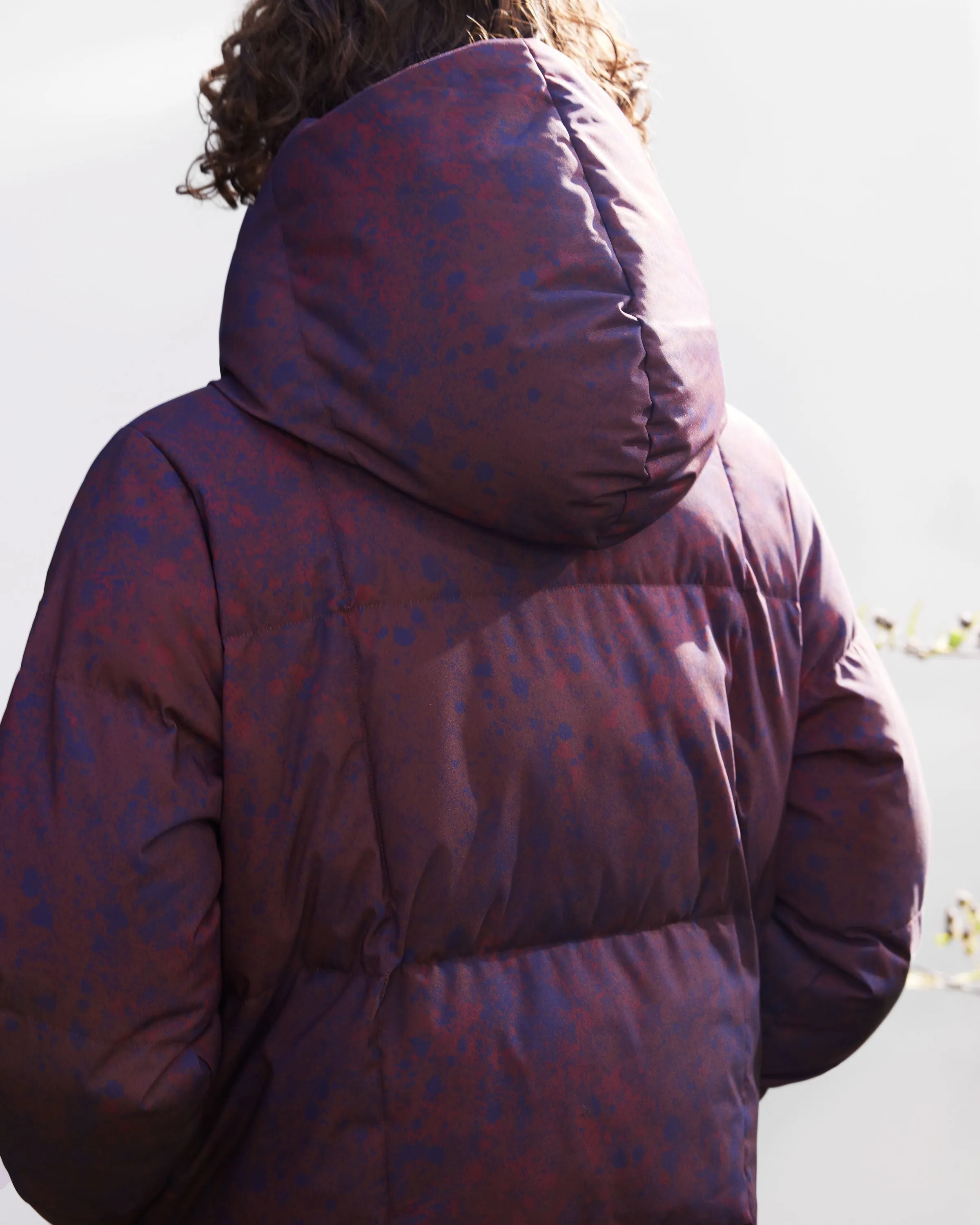 Burgundy Hygge Puffer Coat: Cozy Winter Essential