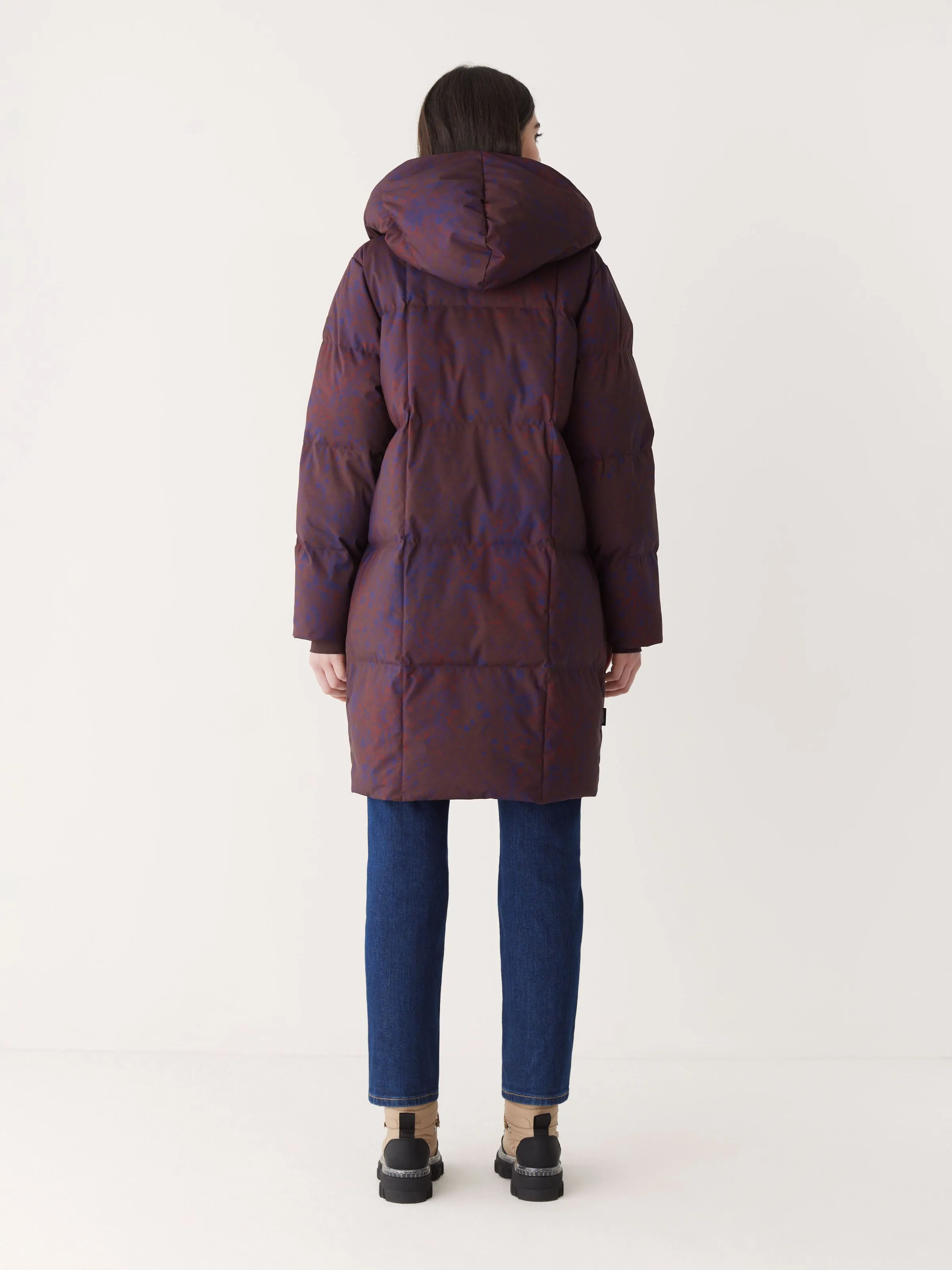 Burgundy Hygge Puffer Coat: Cozy Winter Essential