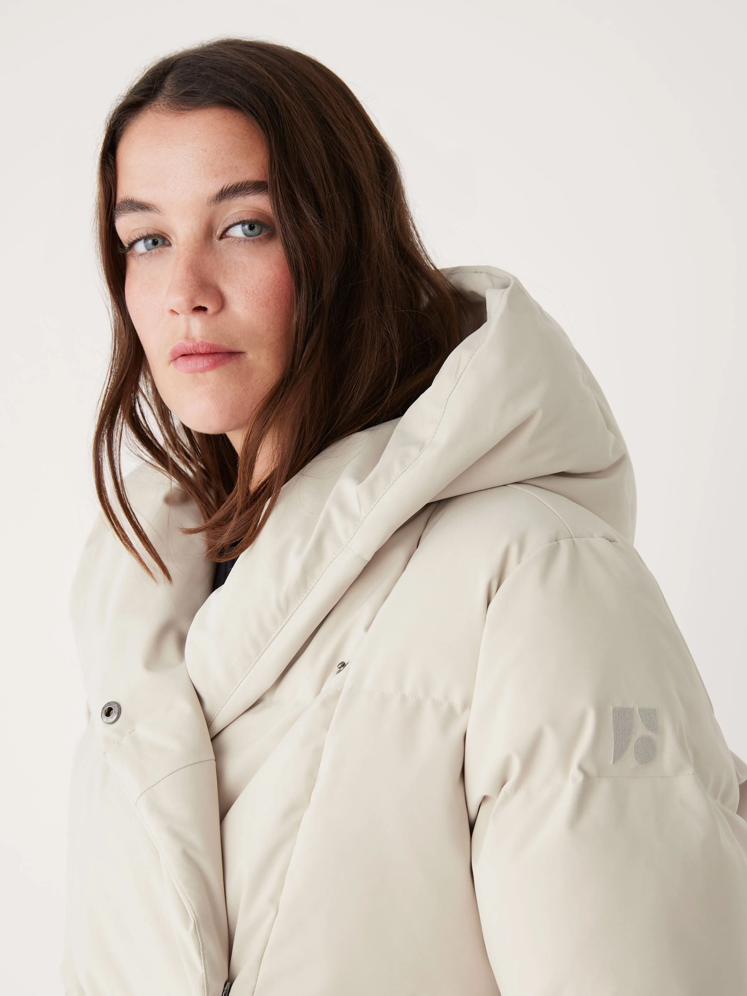 Cozy Silver Lining Hygge Puffer Coat – Stylish & Warm Winter Essential