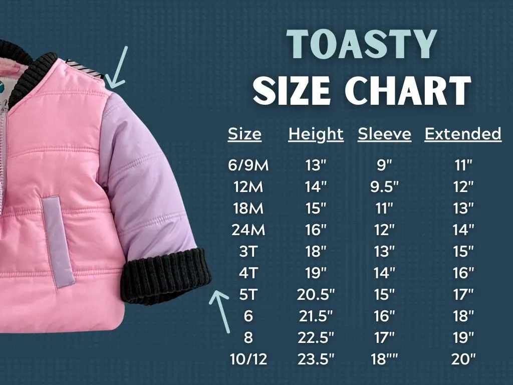 Toasty Car Seat Coats