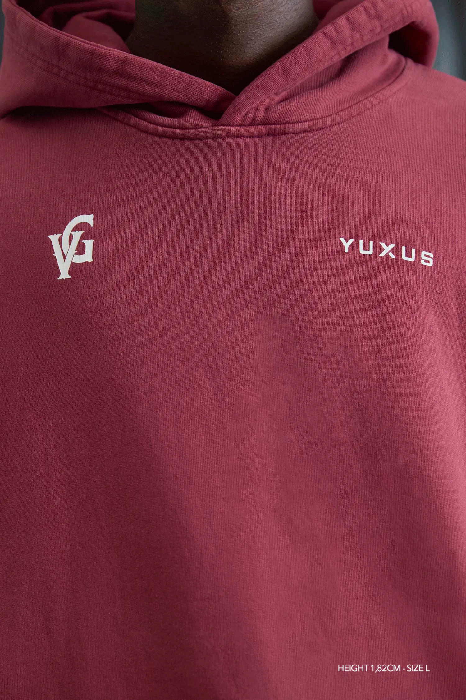 Vanguard Premium Wine-Colored Hoodie